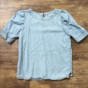 LOFT Chambray Women's Top